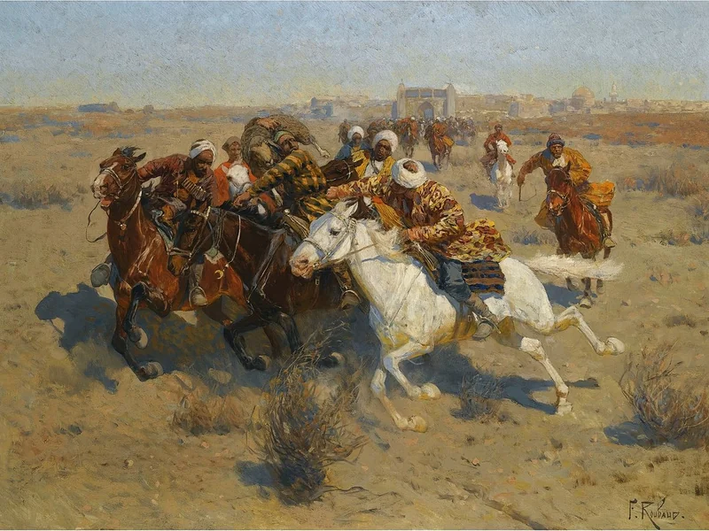 1856-Franz Roubaud - Il gioco della capra